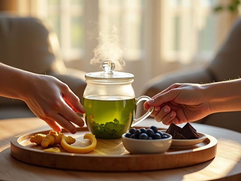 Zencefil, Yeşil Çay ve Polifenoller: Doğanın Anti-Enflamatuar Üçlüsü